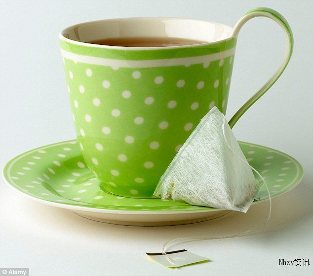A study shows that drinking tea reduces the risk of dying from causes unrelated to the heart by a quarter compared with those who don¿t drink tea (stock picture)